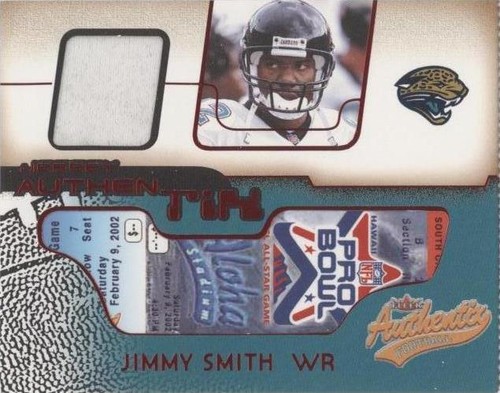 2002 Fleer Authentix Jimmy Smith #JA-JS