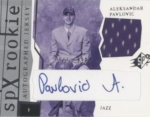 2003-04 SPx - Sasha Pavlovic #166