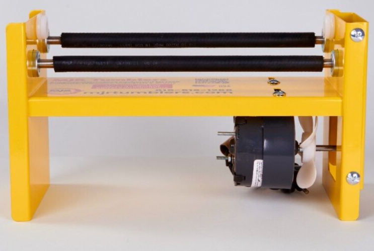 Dual 6lb Barrel Rock Tumbler w/ K, MJR Tumblers Winner Best High End 19, 20 & 21