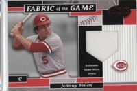2002 Leaf Certified - Johnny Bench #FG 15
