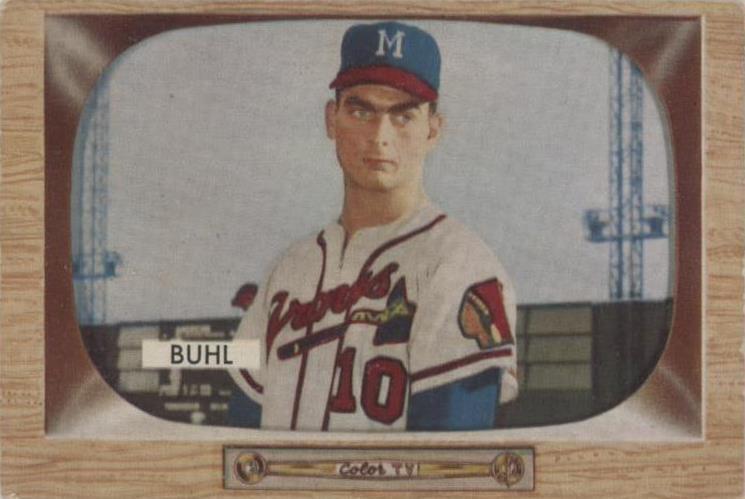 1955 年 Bowman - Bob Buhl #43