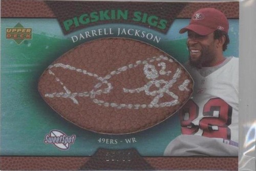 2007 NFL Sweet Spot Darrell Jackson #SSPS-JA