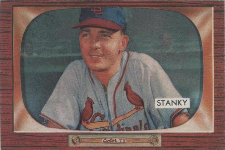 Bowman 1955 - Eddie Stanky #238