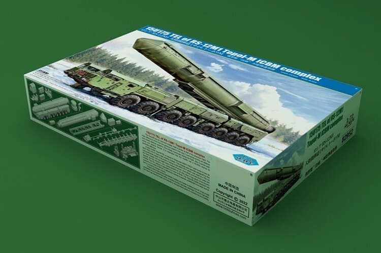 Hobbyboss 82952 1/72 15U175 TEL of RS-12M1 Topol-M ICBM Complex | eBay