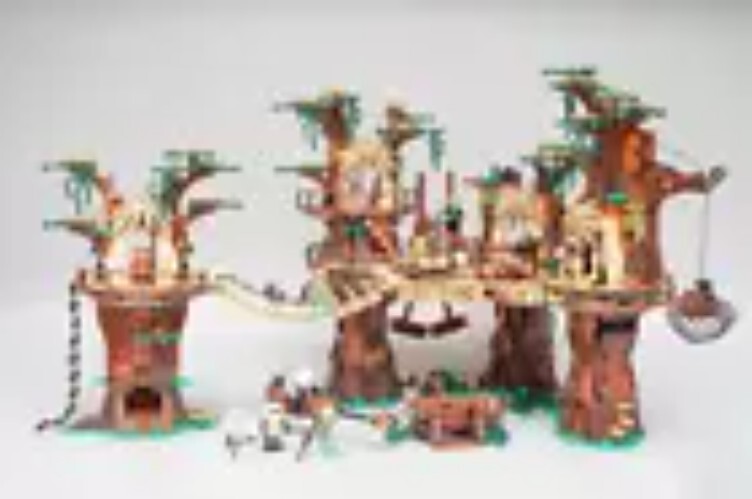 MOC Ewok Village 10236 Building blocks Toy Set Star Wars Movie bricks gifts