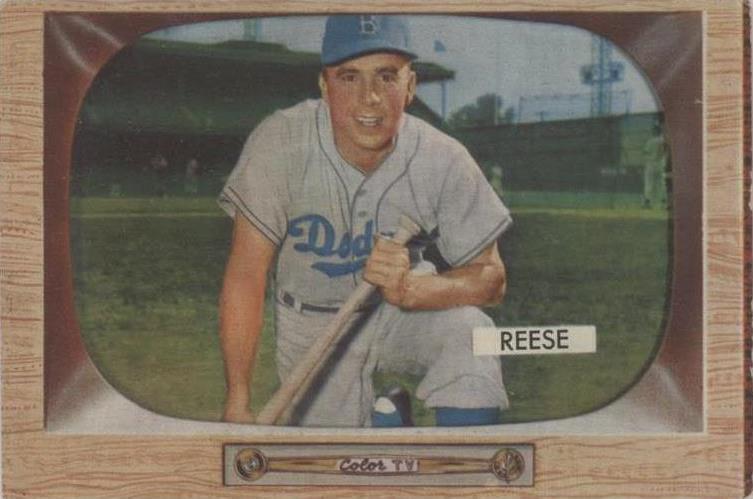 Bowman 1955 - Pee Wee Reese #37