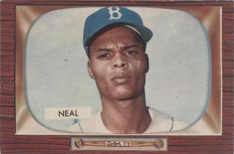 1955 Bowman - Charlie Neal #278