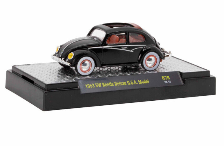 M2 1953 フォルクスワーゲン・ビートル(チェイスカー) M2 MACHINES model kit CHASE 1/750 1953 VW Beetle Deluxe USA