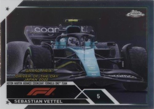 2023 Topps Chrome Formula 1 - Sebastian Vettel #183