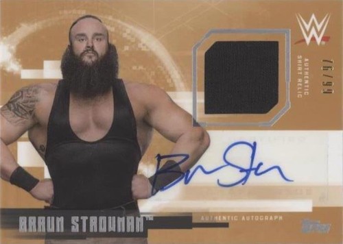 2017 Topps WWE Undisputed - Braun Strowman #UAR-BRS