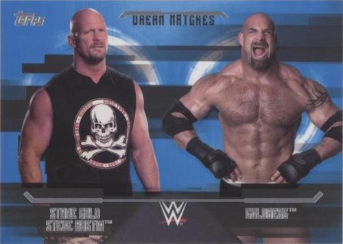 2017 Topps WWE Undisputed - Goldberg Steve Austin #D-2