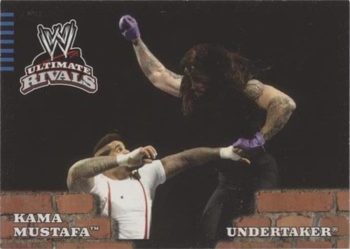 2008 Topps WWE Ultimate Rivals - Kama Mustafa Undertaker #64