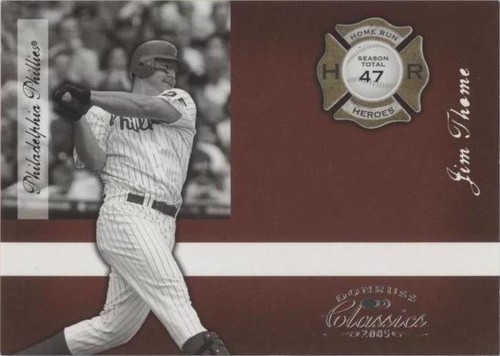 JIM THOME, Cleveland Indians, 3-Card Lot, HALL OF FAME, 612