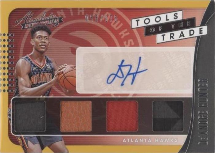 NBA カード DeAndre Hunter RC直筆サイン NBA カード DeAndre Hunter RC直筆サイン NBA カード DeAndre