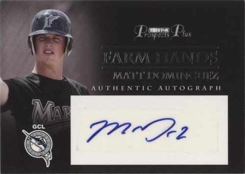2007 TRISTAR Prospects Plus - Matt Dominguez #FH-MD