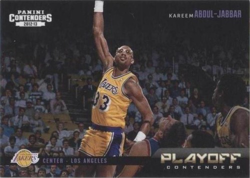 2012-13 Panini Contenders - Kareem Abdul-Jabbar #19