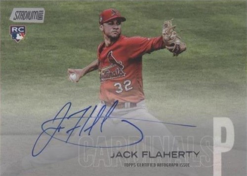 2018 Topps Stadium Club - Jack Flaherty #SCA-JF