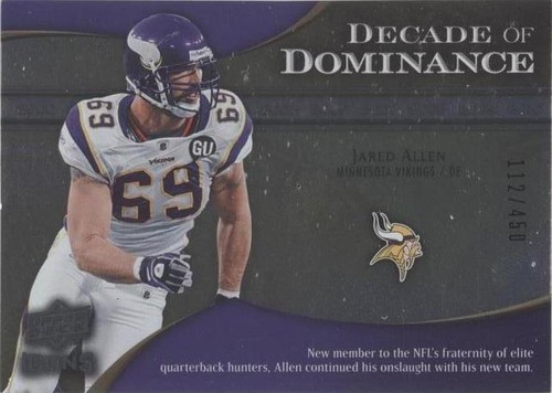 2009 Upper Deck Icons Jared Allen #DD-JA