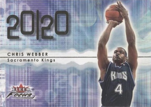 2000-01 Fleer Focus - Chris Webber #222
