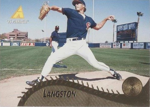 1995 Pinnacle - Mark Langston #225