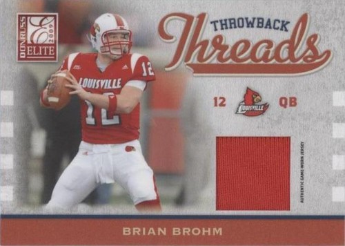 2009 Donruss Elite Brian Brohm Michael Bush #18