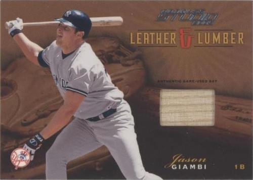 2003 Donruss Studio - Jason Giambi #LL-18