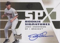 2008 SPx - Josh Anderson #118