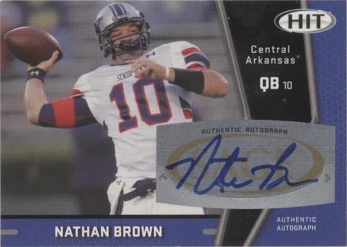 2009 SAGE Hit Nathan Brown #A30