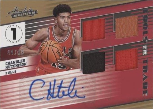 2018-19 Panini Absolute Memorabilia - Chandler Hutchison #T4-CHS