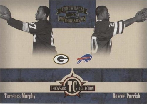 2005 Donruss Throwback Threads Roscoe Parrish Terrence Murphy #TC-12