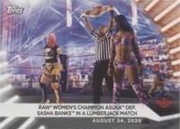2021 Topps WWE Women's Division - Asuka #68