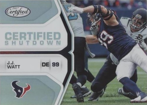 2017 Panini Certified J.J. Watt #CS-JW