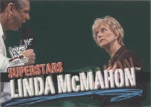 2001 Fleer WWF Wrestlemania - Linda Mcmahon #11
