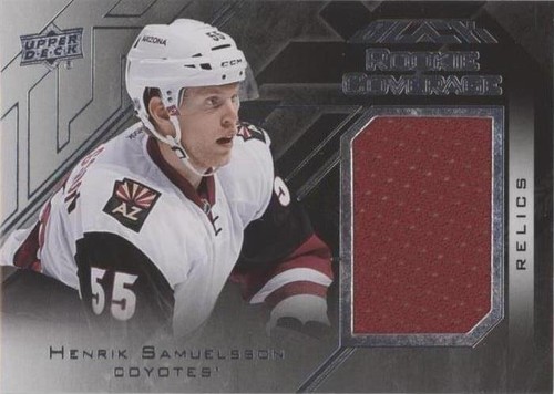 2015-16 UD Black - Henrik Samuelsson #RCOV-HS