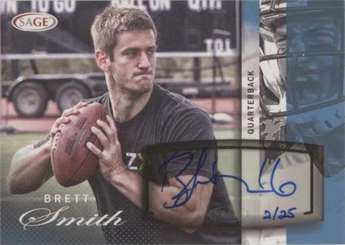 2014 SAGE Autographed Football Football Trading Cards