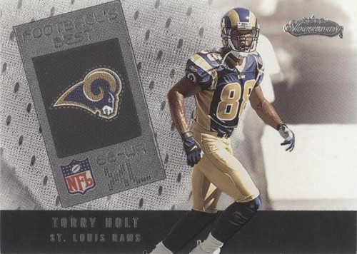 2002 Fleer Showcase Torry Holt #24 FB