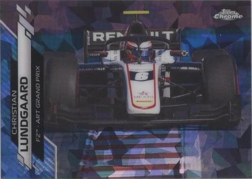 2020 Topps Chrome Sapphire Edition Formula 1 - Christian Lundgaard #68