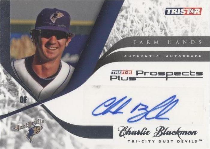 TRISTAR Prospects Plus 2008 - Charlie Blackmon #FH-CB