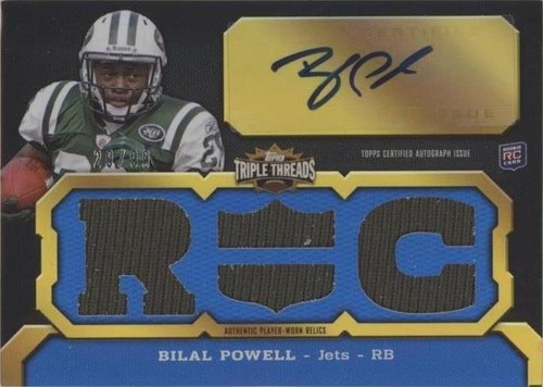 2011 Topps Triple Threads Bilal Powell #106