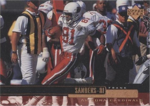 1999 Upper Deck Frank Sanders #7