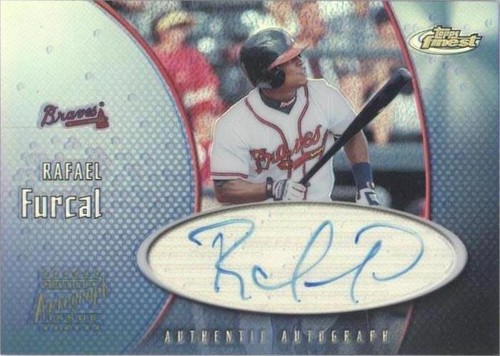 2001 Topps Finest - Rafael Furcal #FA-RF