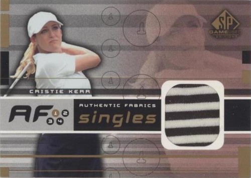 2003 SP Game Used Edition - Cristie Kerr #AF-KE