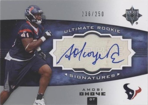 2007 Ultimate Collection Amobi Okoye #128