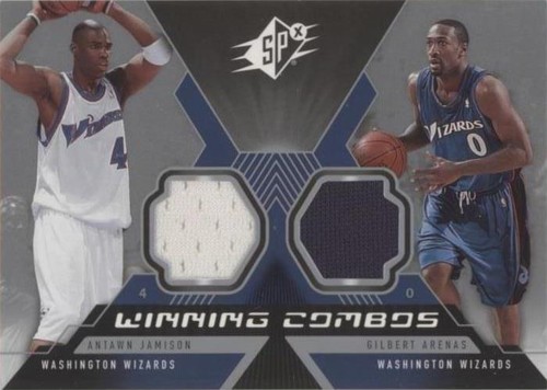2005-06 SPx - Antawn Jamison/Gilbert Arenas #WC-JA