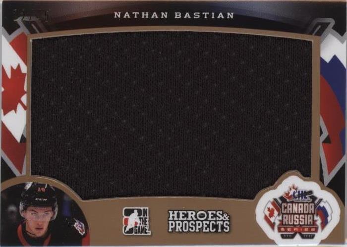 2015-16 Leaf In the Game Heroes & Prospects - Nathan Bastian #CR-16