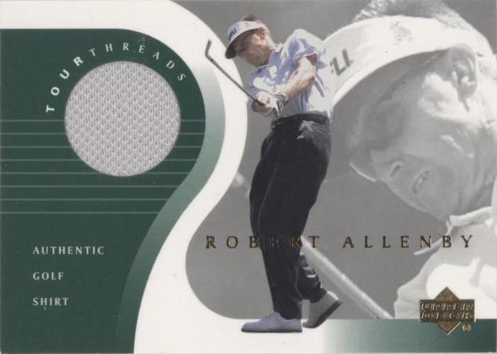 2001 Upper Deck - Robert Allenby #TT-RA