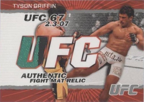 2009 Topps UFC - Tyson Griffin #FM-TG