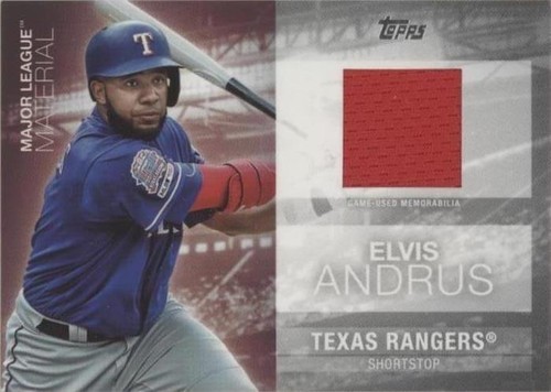 2020 Topps Update Series - Elvis Andrus #MLM-EA