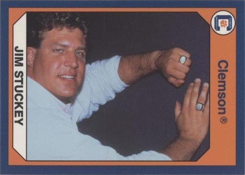 1990 Collegiate Collection Clemson Tigers Jim Stuckey #65