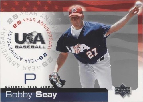 2004 Upper Deck USA Baseball 25-Year Anniversary - Bobby Seay #USA-161